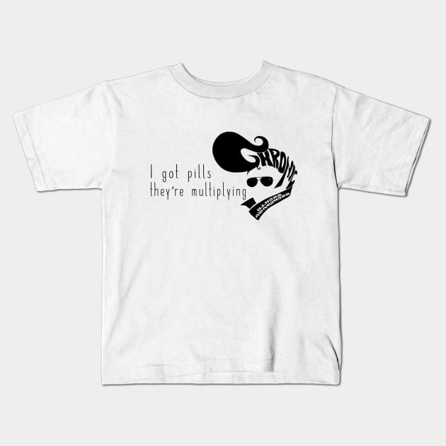 I got pills... (white) Kids T-Shirt by spooniespecies